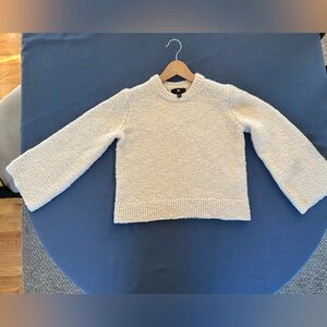 Banana Republic Ivory Crew Neck Sweater